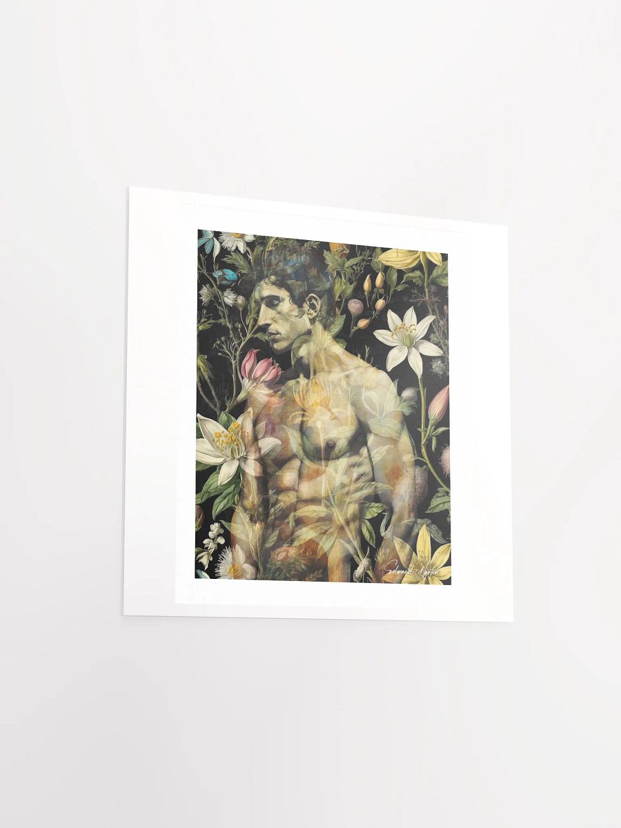 'West of Eden' by Edward Martin : Floral Fusion Matte Poster product image (12)