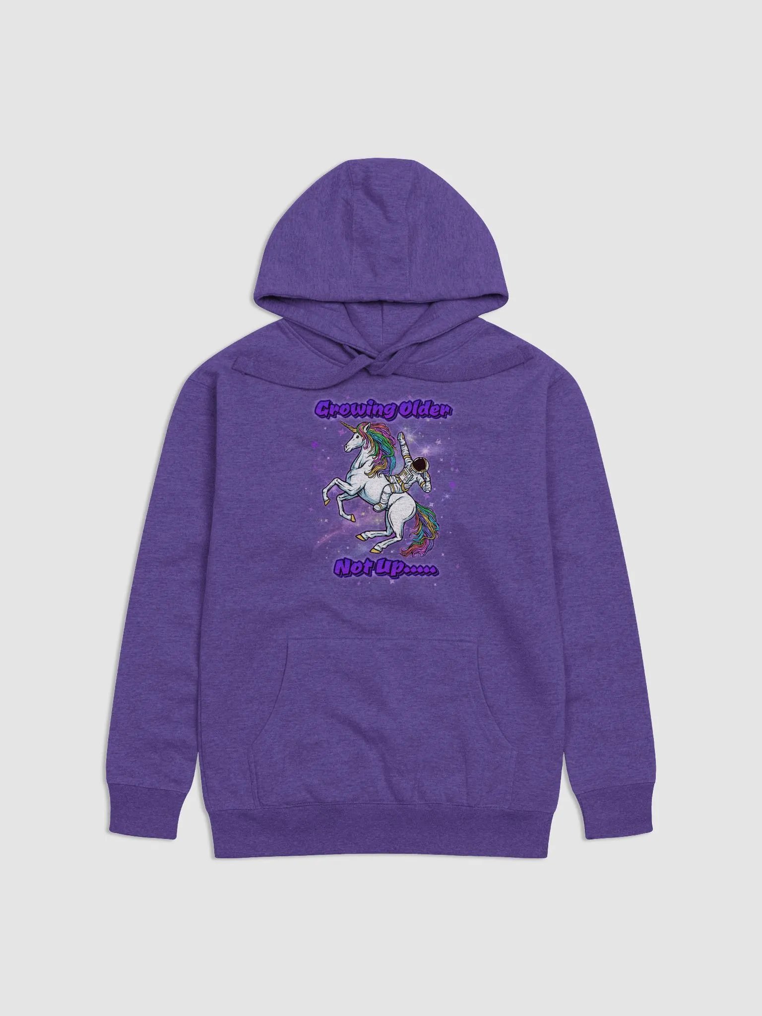 Galactic Unicorn Birthday Adventure premium hoodie product image (2)