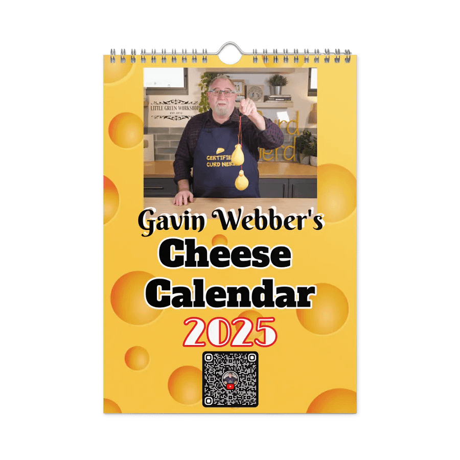 Gavin Webber's Cheese Calendar 2025 product image (1)
