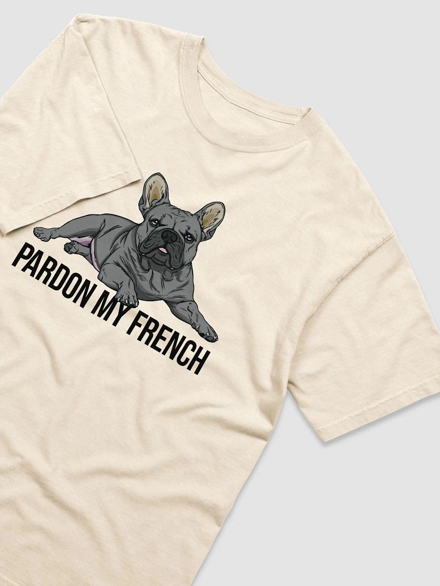 Pardon My French T-Shirt of a French Bulldog(Blue) | Funny T-Shirt for Frenchie Owners product image (19)