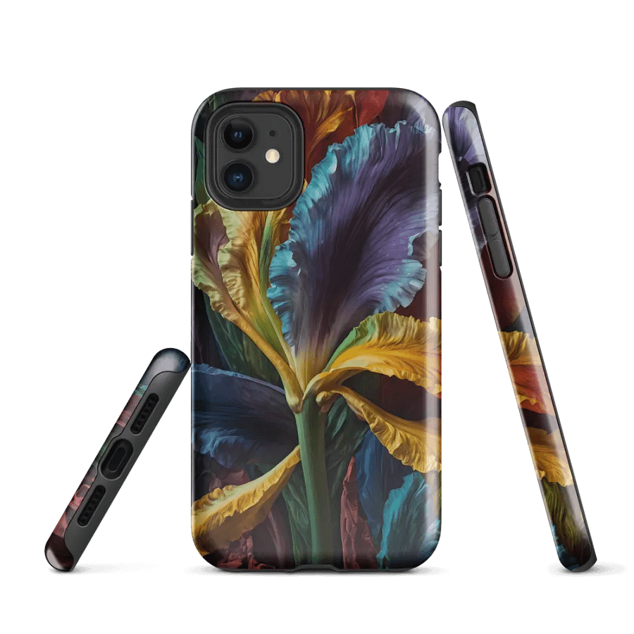 Tough Case for iPhone® – Prismatic Bloom product image (1)