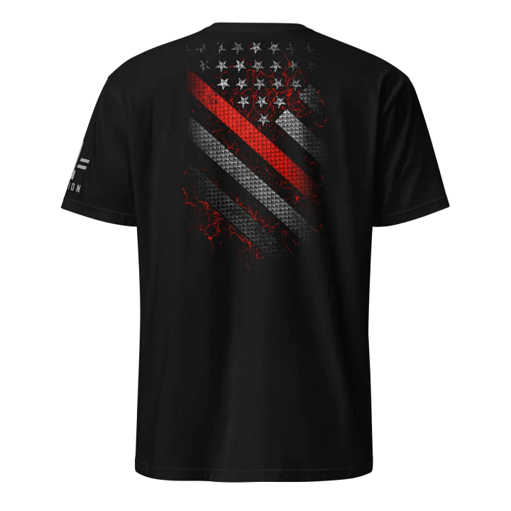 Thin Red Line Carbon Diagonal Flag product image (1)