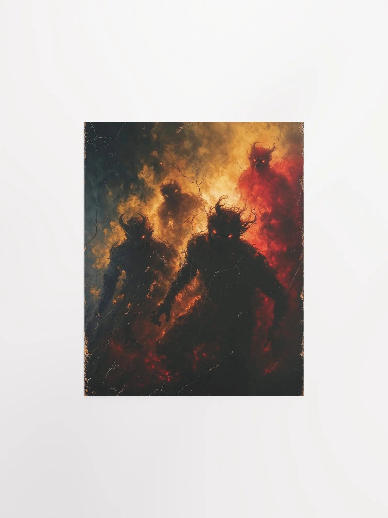 Fiery Shadows Enhanced Matte Poster product image (2)