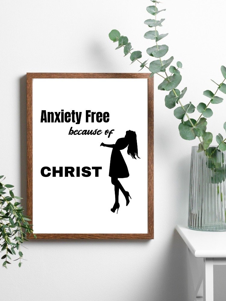 Anxiety Free Printable Wall Art product image (3)