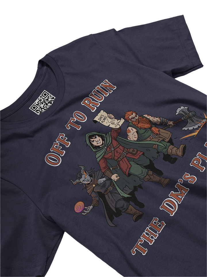Off to Ruin the DM's Plans Supersoft T-Shirt product image (1)