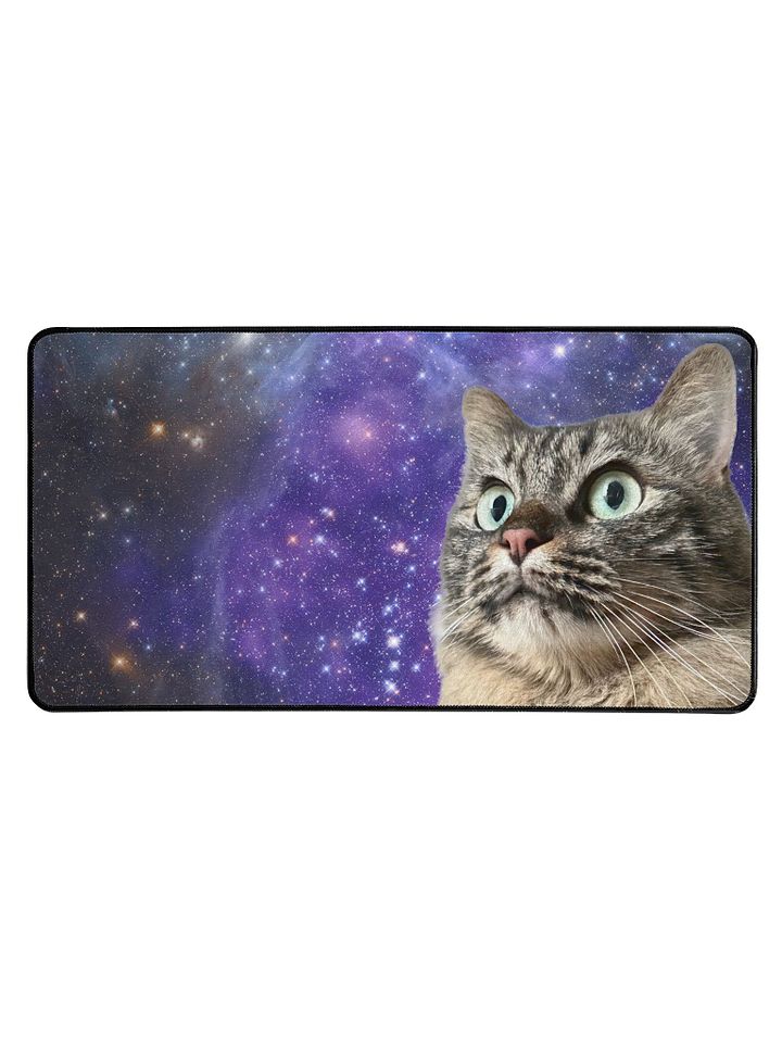 Kawaii Space Cat Desk Mat product image (2)