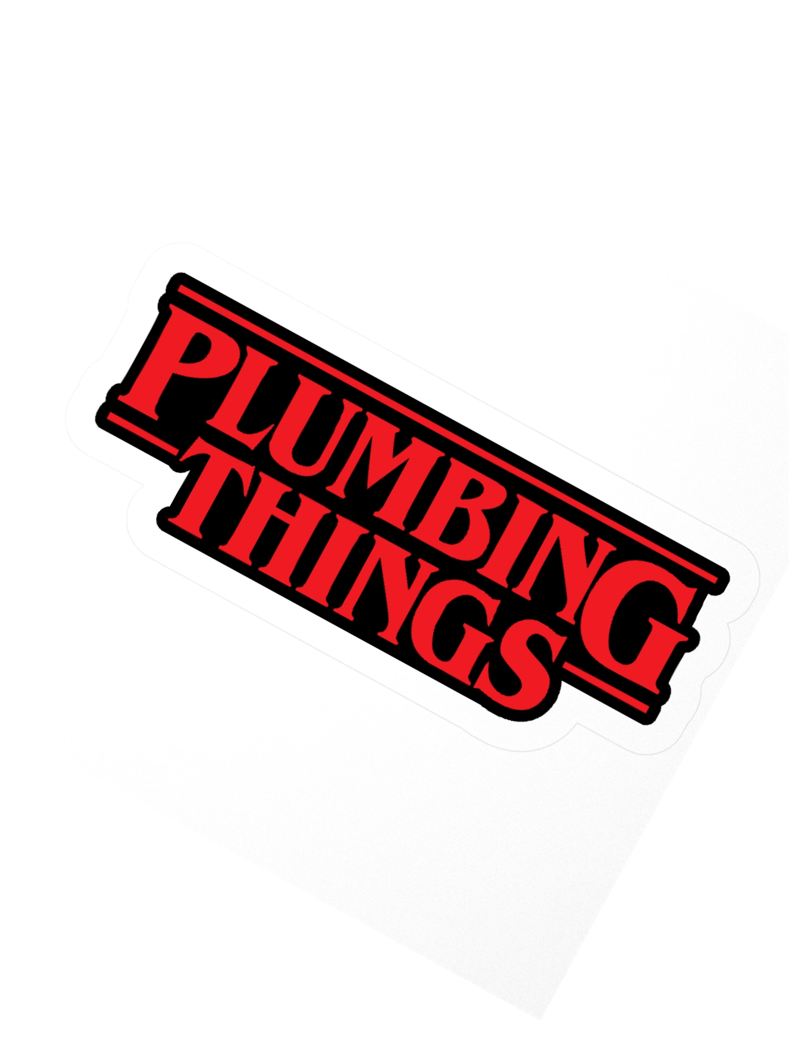 PLUMBING THINGS STICKER product image (3)