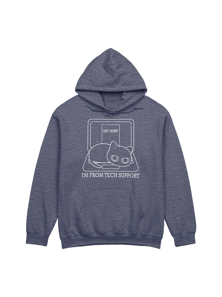 Cat on Laptop - Unisex Adult Hoodie product image (5)
