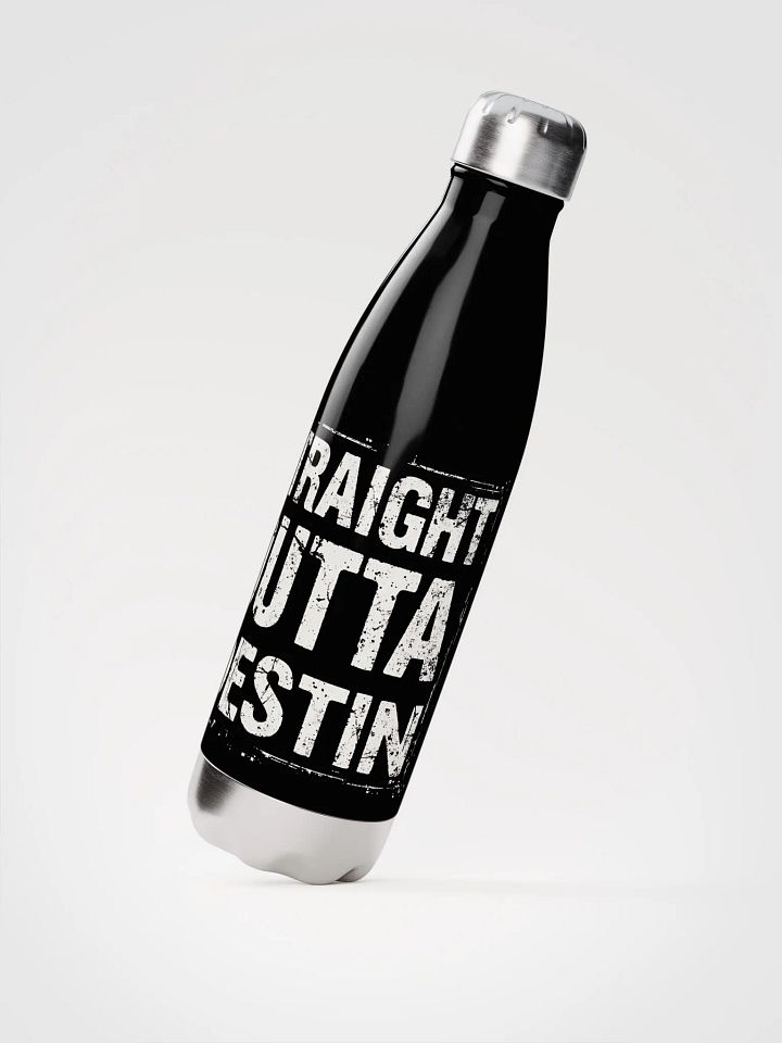 Straight Outta Destin Stainless Steel Water Bottle product image (2)