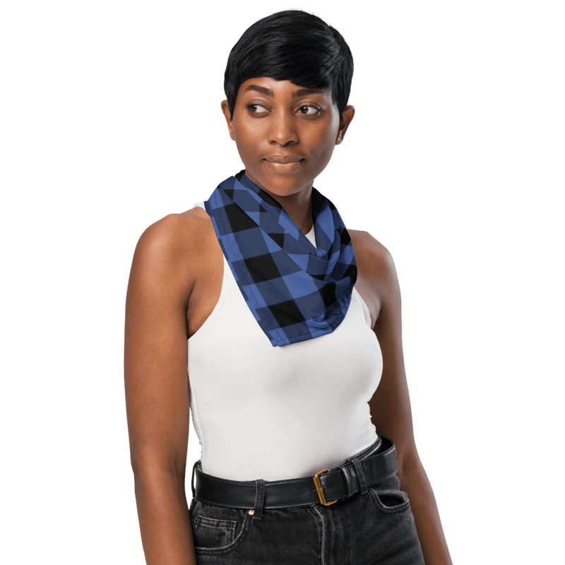 Blue Buffalo Check Bandana product image (3)