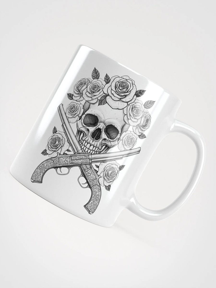 Roses & Guns Skull Mug product image (12)
