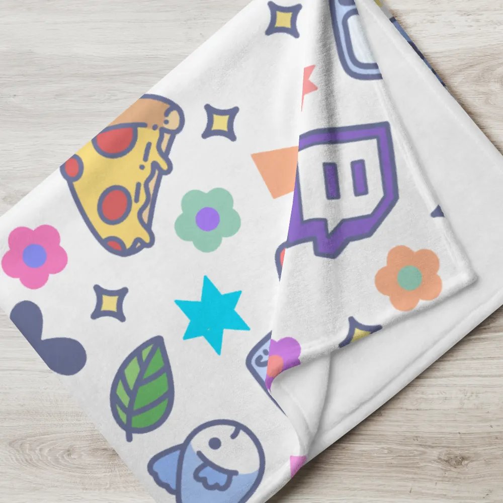 MissMeowTV Cute Throw Blanket product image (17)