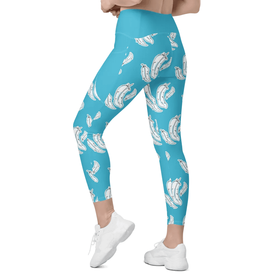 Blue Feather Light Pocket Leggings product image (7)
