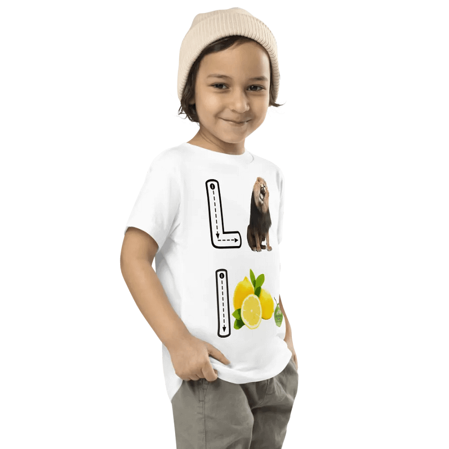 JoBeth DesignWhite Ll Toddler T-Shirt product image (3)