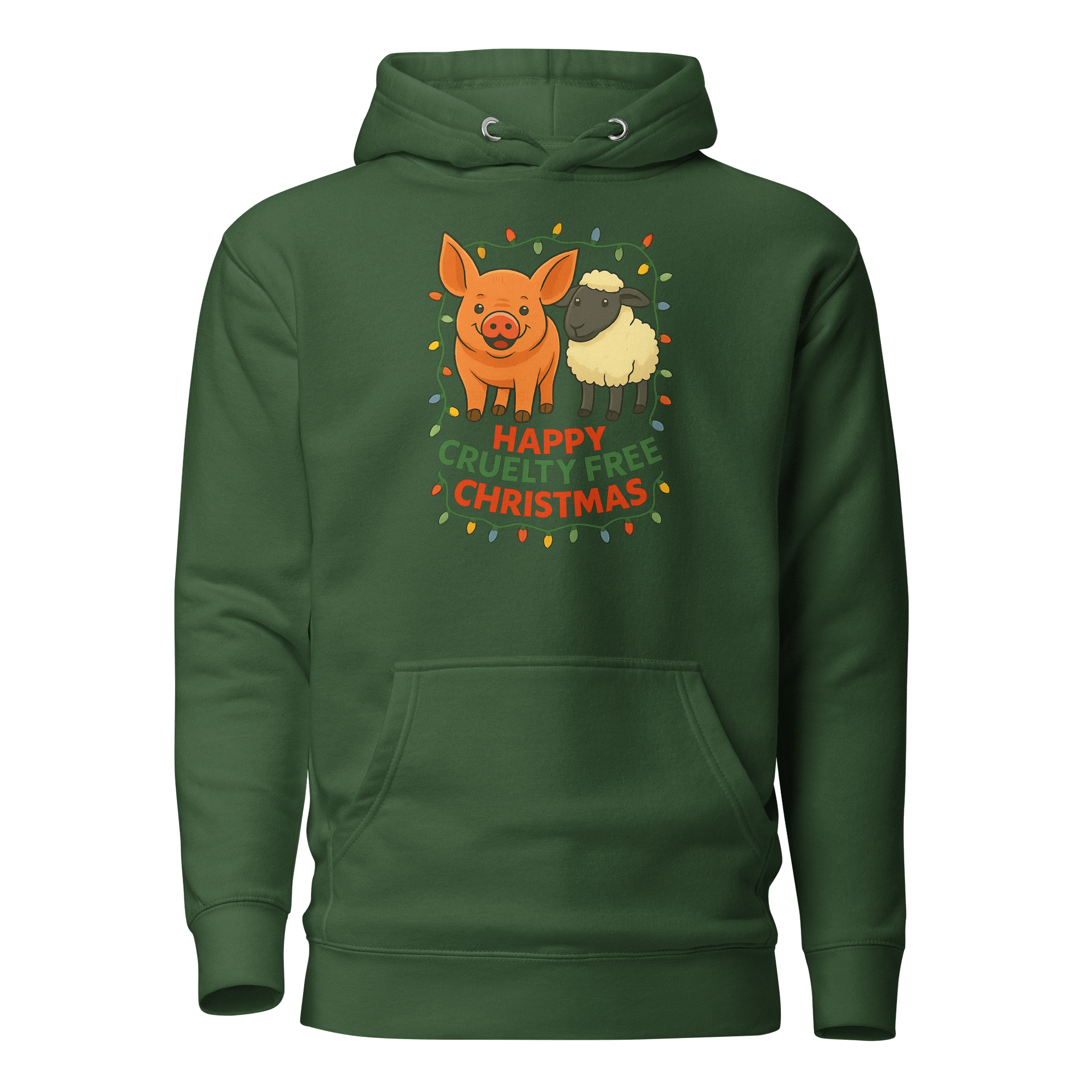 Happy Cruelty Free Christmas Hoodie product image (1)