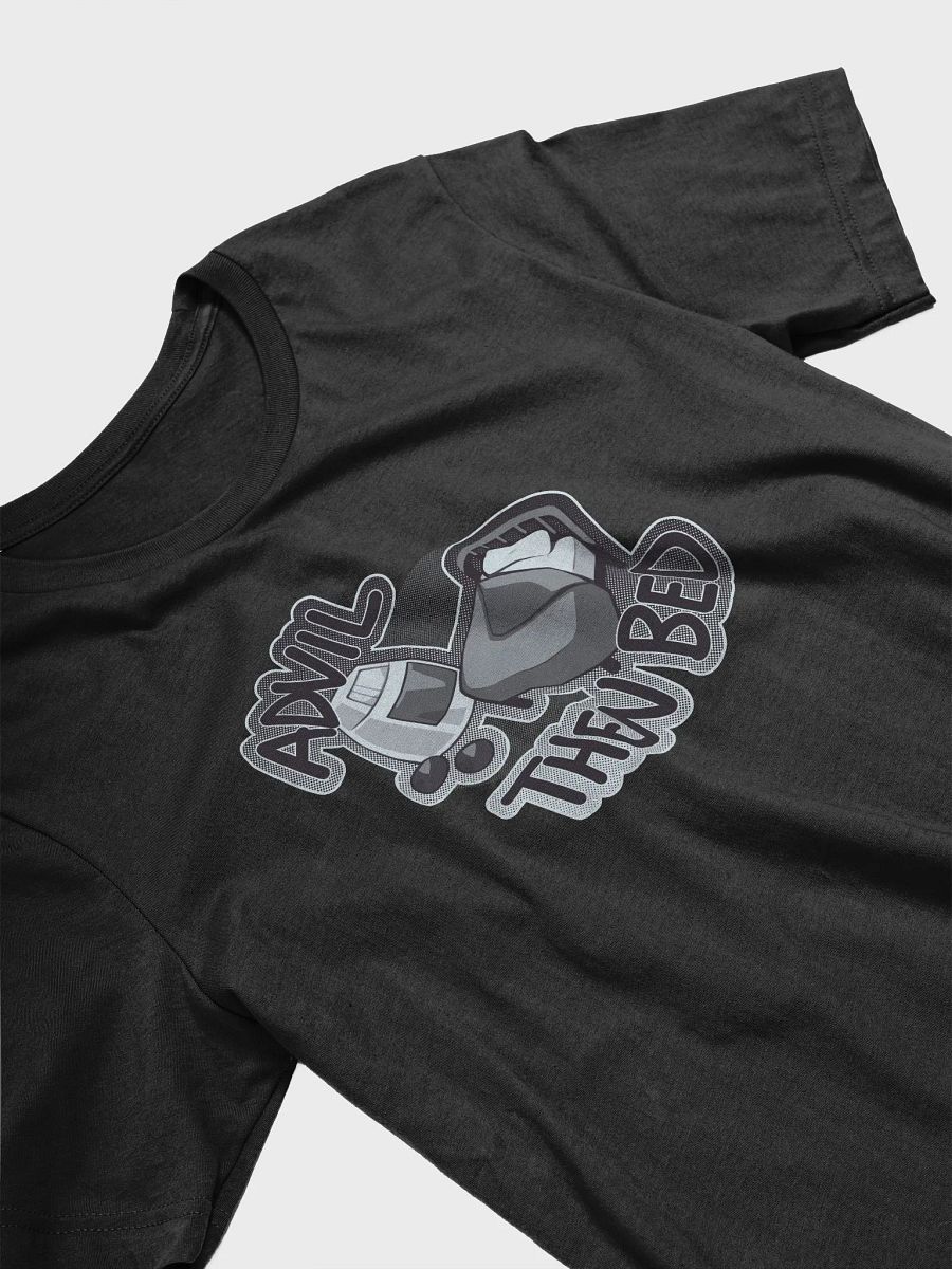 Pain Meds then Bed Tee (Black) product image (3)