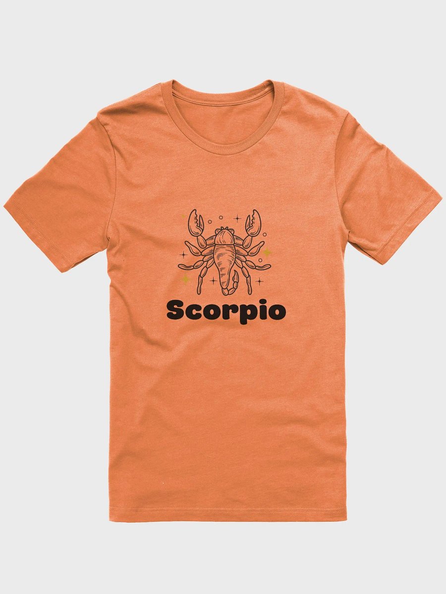 Scorpio Scorpion T-shirt - Black Writing product image (1)