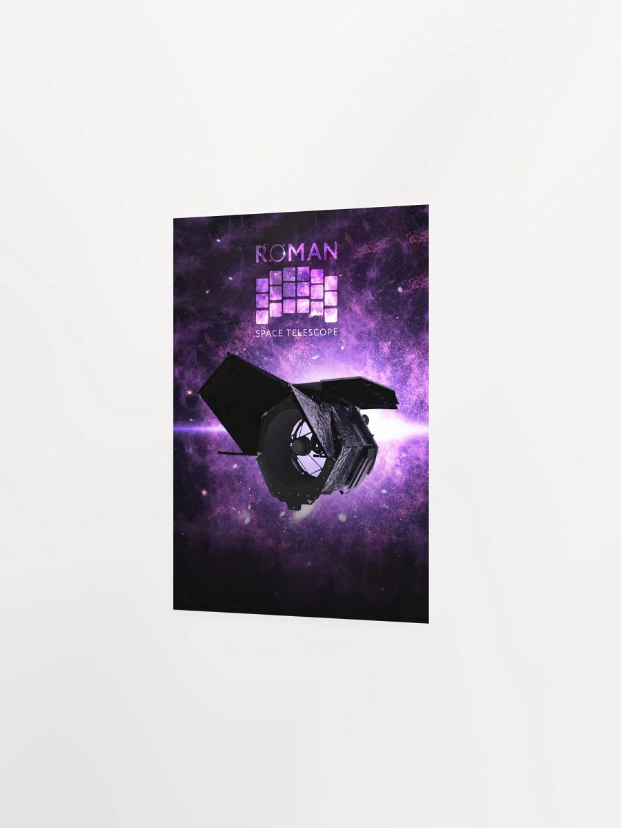 Nancy Grace Roman Space Telescope poster — NASA space print, Science wall art, Futuristic Space poster, Astronomy home decor, NGRST wall art product image (7)
