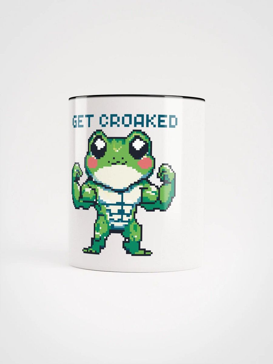 Get Croaked Yoked Pixel Frederick Ceramic Mug product image (1)