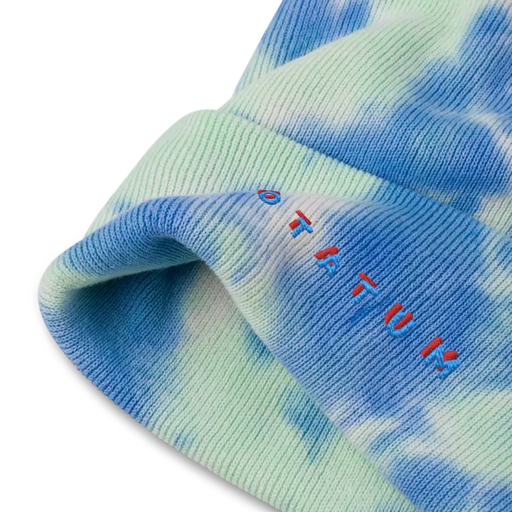 POTATUM 3D tie-dye beanie product image (8)