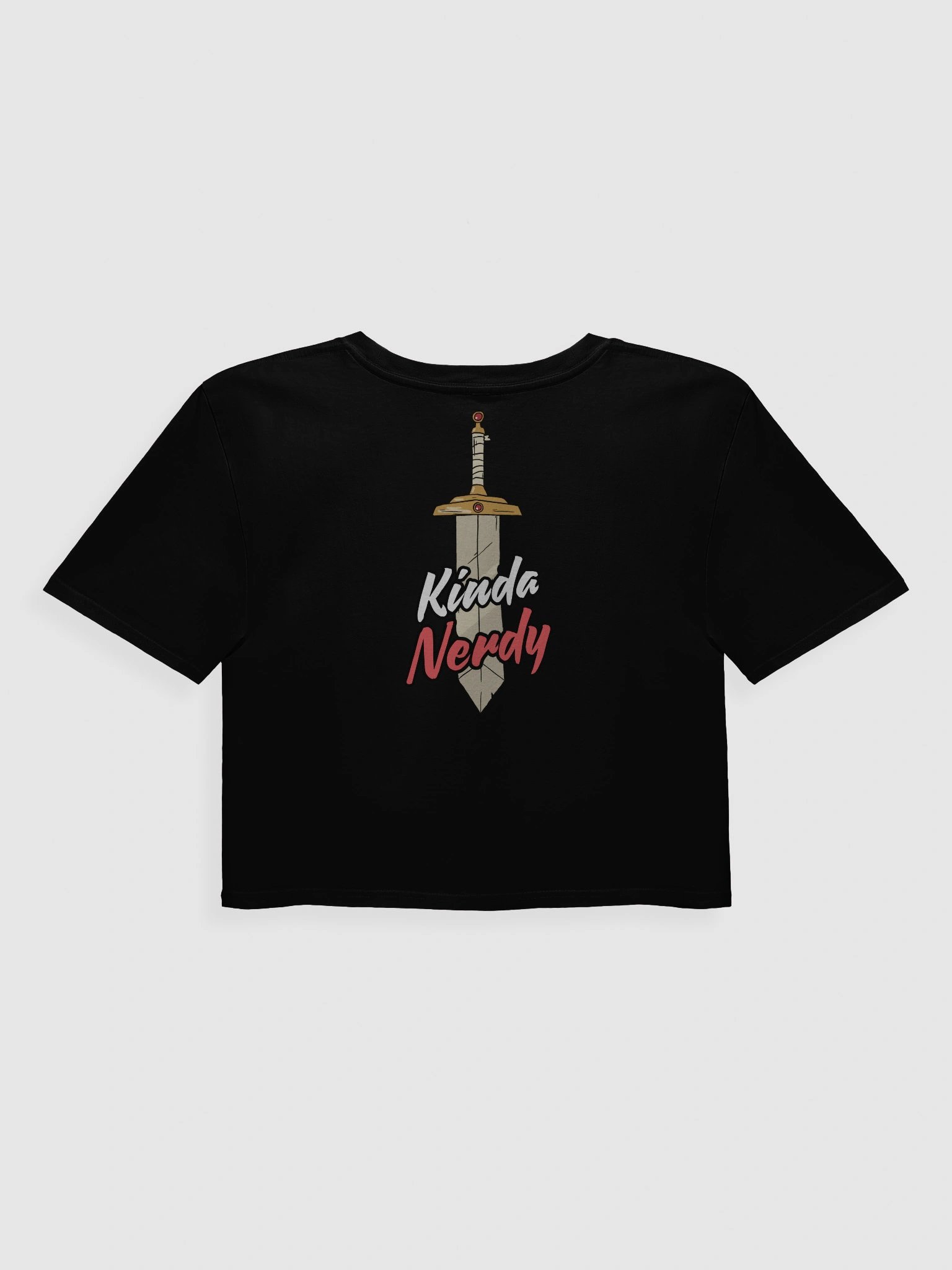 Kinda Nerdy Crop Top product image (8)