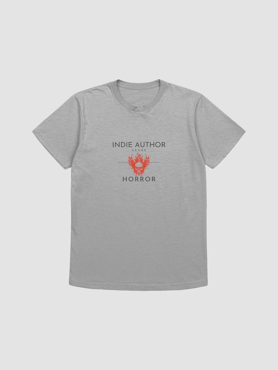 Indie Author Genre Horror Supersoft Grey T-shirt product image (1)