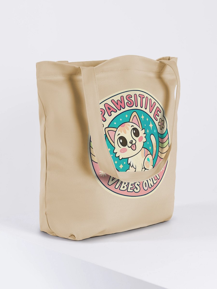 Pawsitive Vibes Eco-Friendly Tote Bag product image (4)