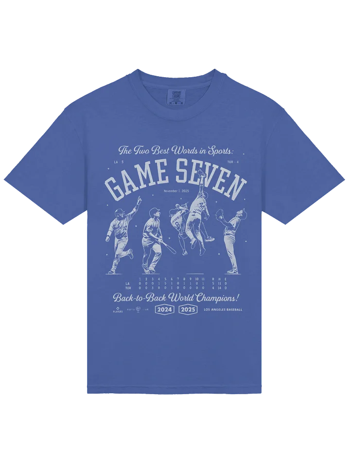 Game Seven T-shirt product image (2)