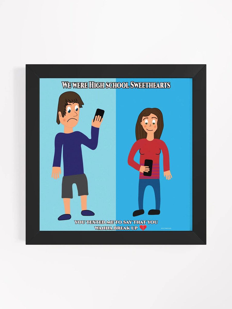 High School Sweethearts Special Design Square Framed Matte Poster product image (6)
