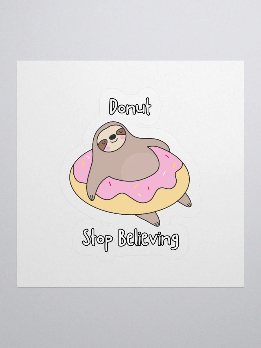 Slothful Indulgence Kiss Cut Stickers product image (2)