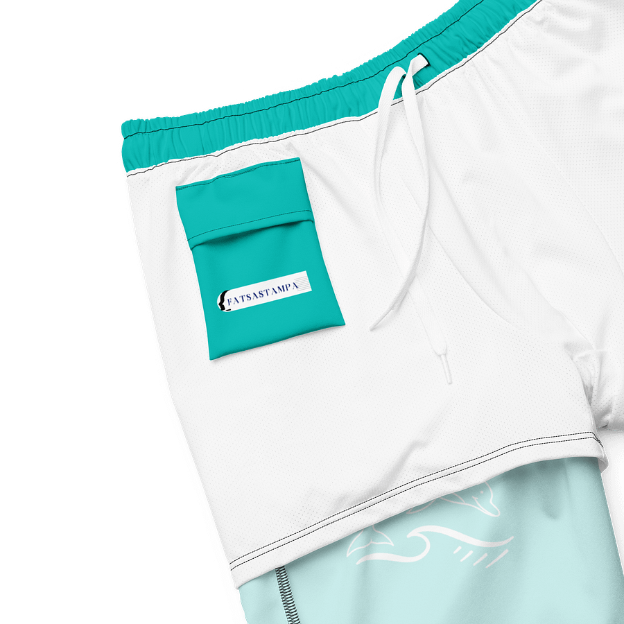 Dolphin Dreams All-Over Swim Trunks product image (6)