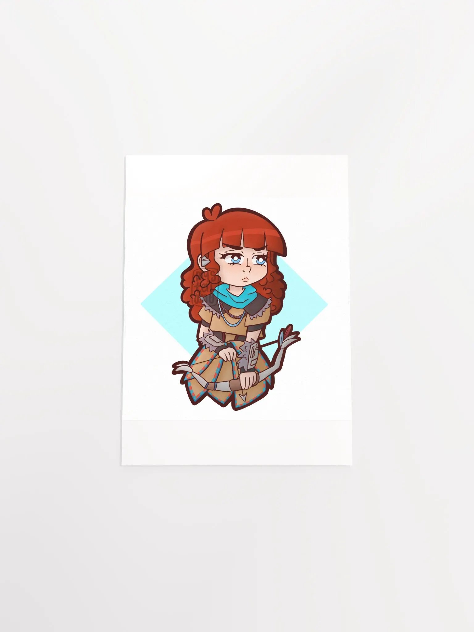 Fantasy Archer Matte Poster product image (8)