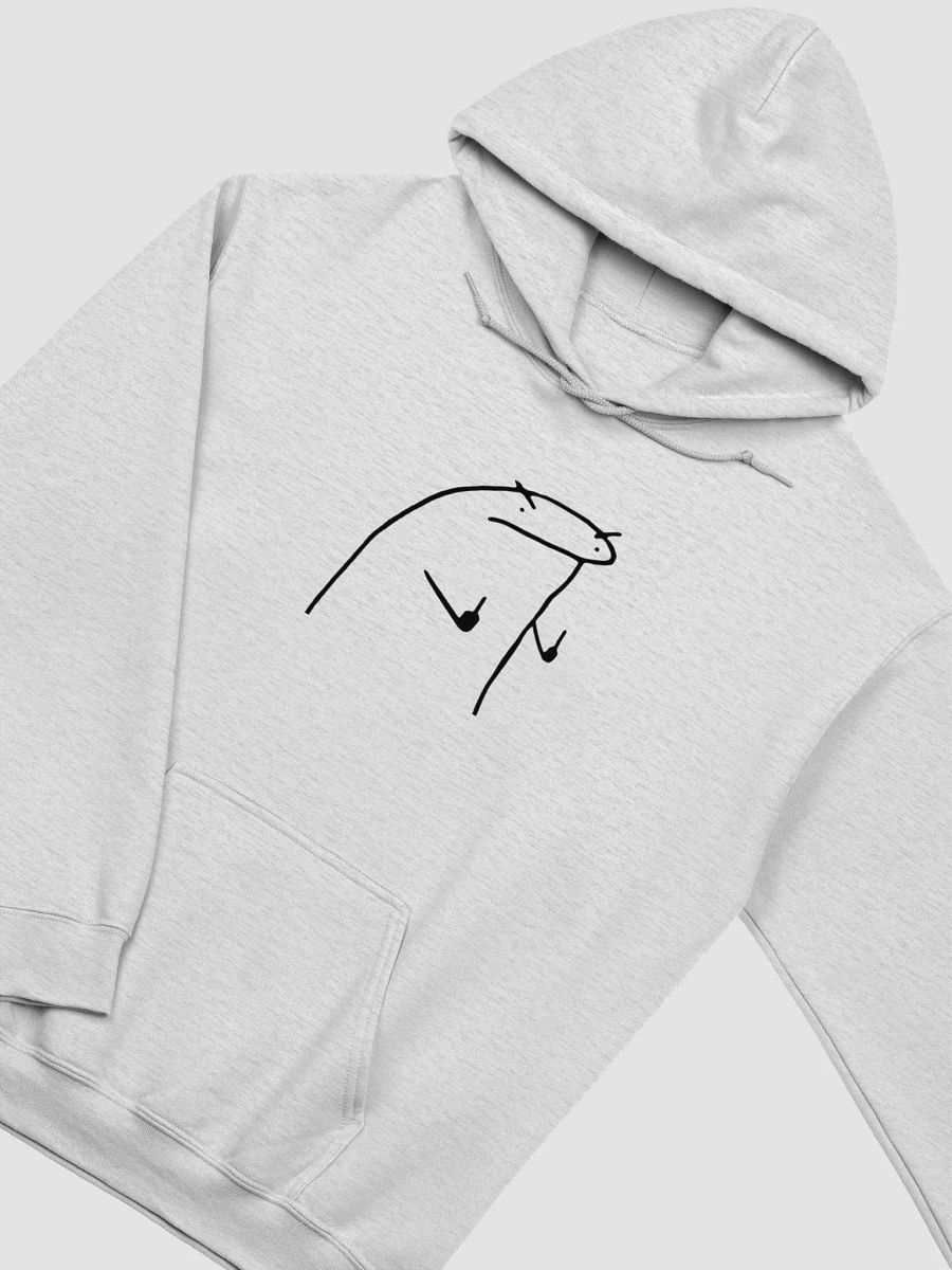 Meme Minimalist Drawn Figure Middle Finger Hoodie product image (35)