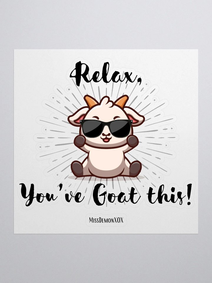 You've GOAT This Sticker product image (1)