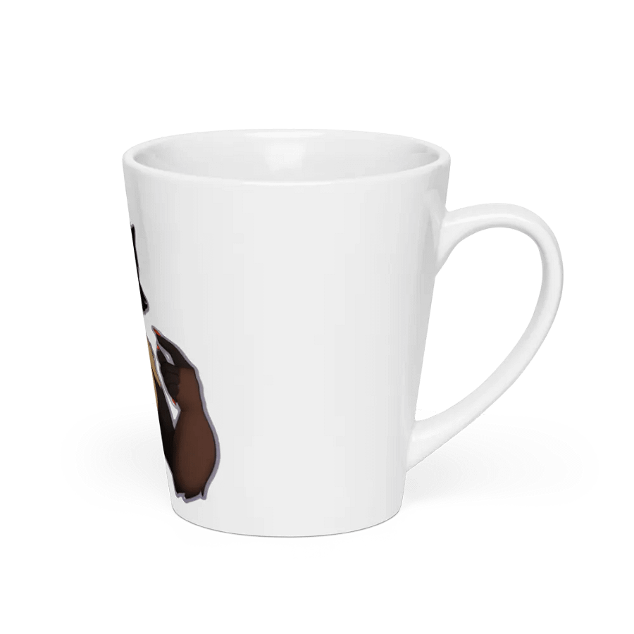 golden wolf's coffee latte cup product image (2)