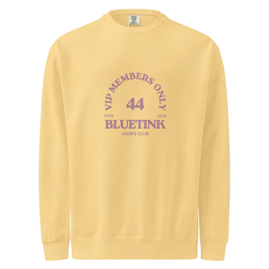 BlueTink44 Ladies VIP Club Emblem Sweatshirt product image (3)