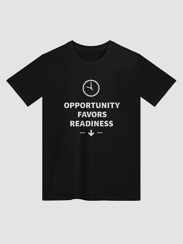 Unlock Your Destiny with Bruno Mars’ Wisdom: Opportunity Favors Readiness – Empower Your Life & Style with This Exclusive T-Shirt! product image (1)