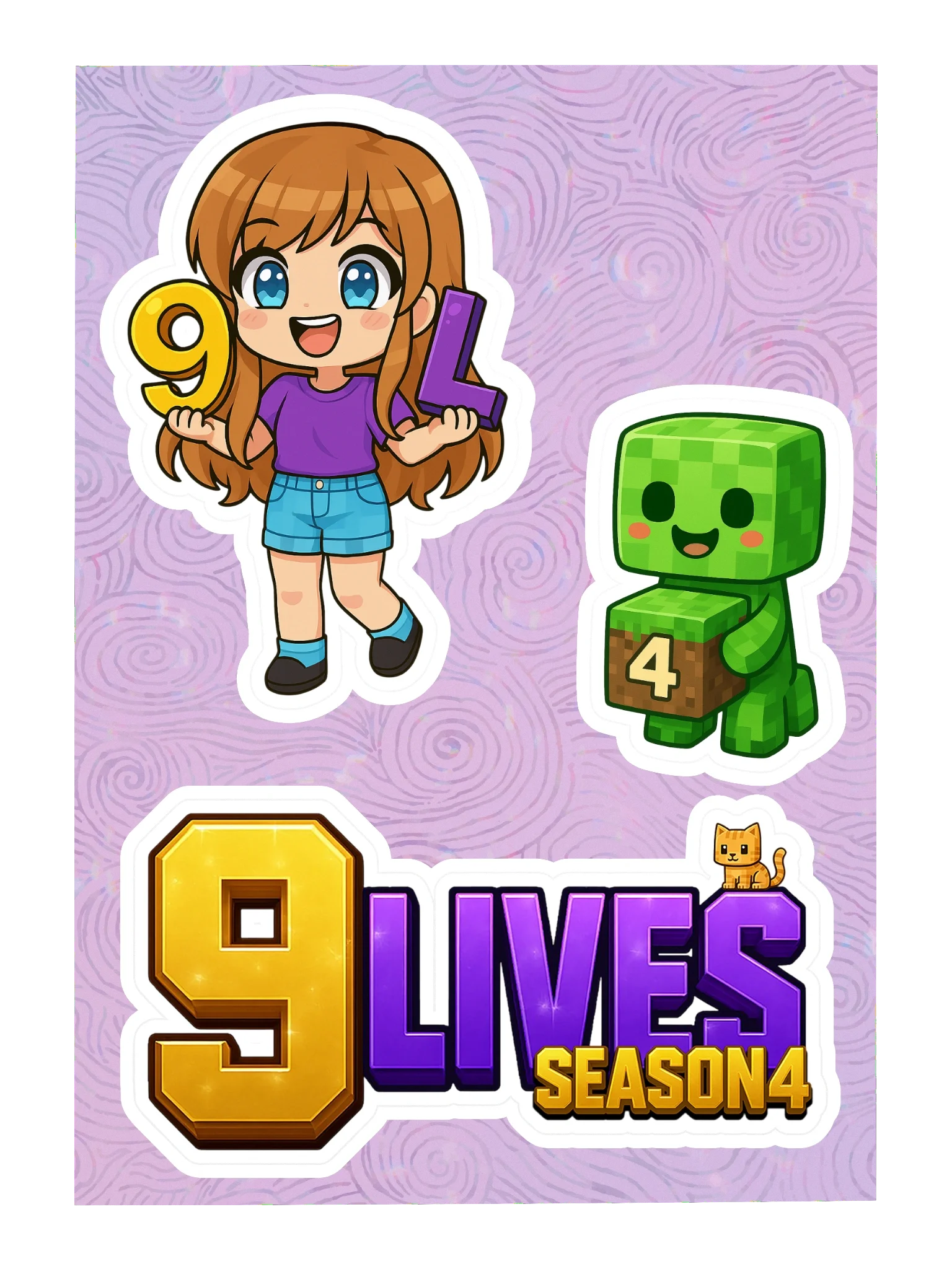 9LS4 Brittbit93 Sticker Sheet product image (1)