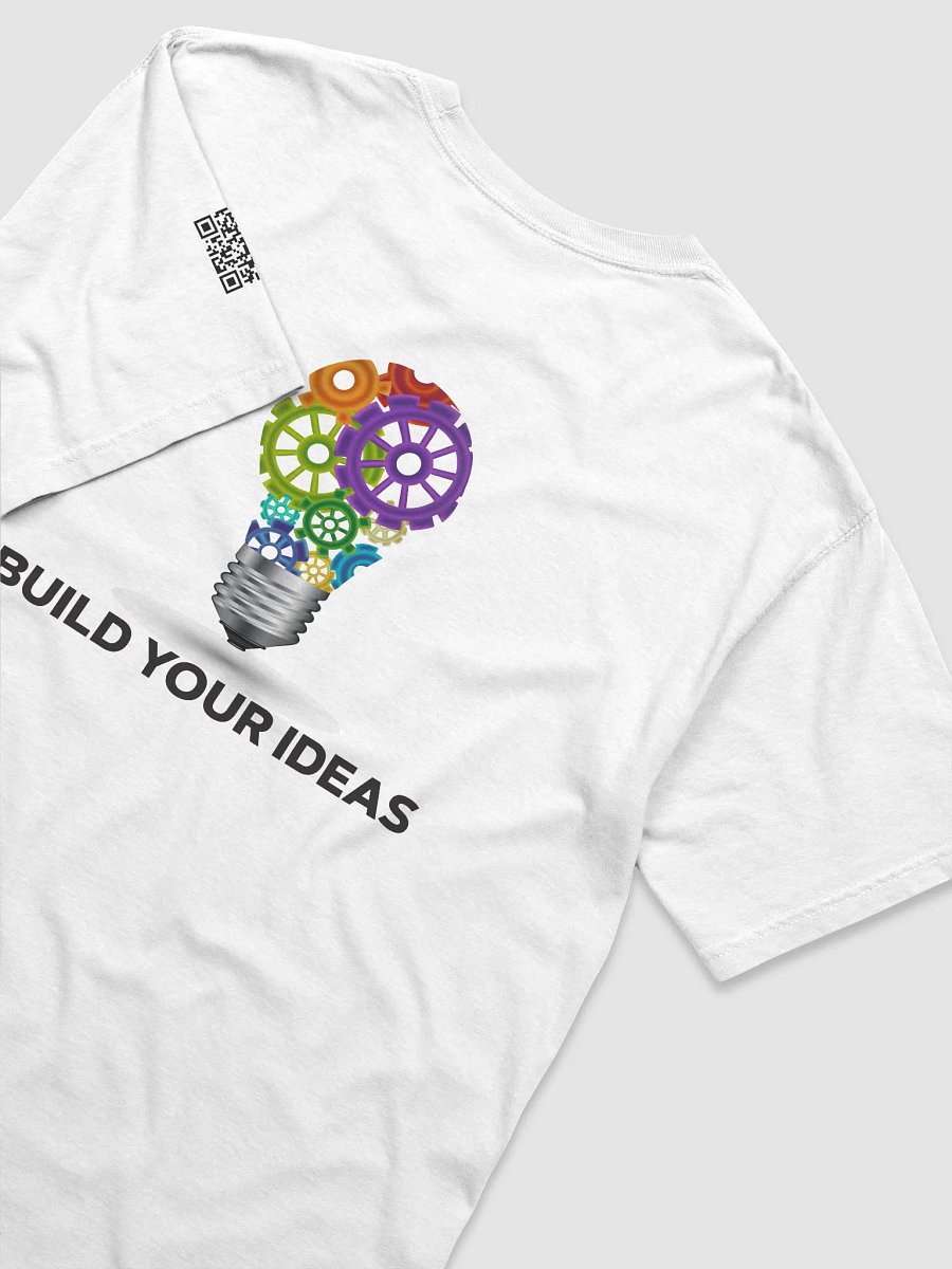 Build Your Ideas T-Shirt Crisp White product image (4)
