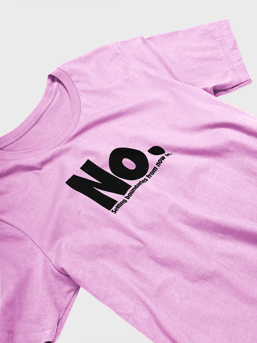 Setting Boundaries T-Shirt - Black Text product image (3)