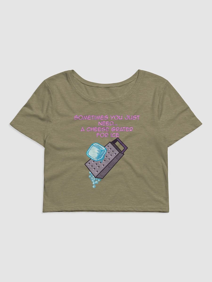 Cheese Grater For Ice - Crop Top product image (1)