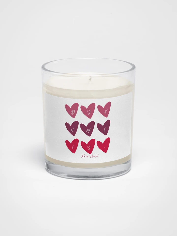 VDAY DYKHMILY SOY WAX CANDLE product image (1)