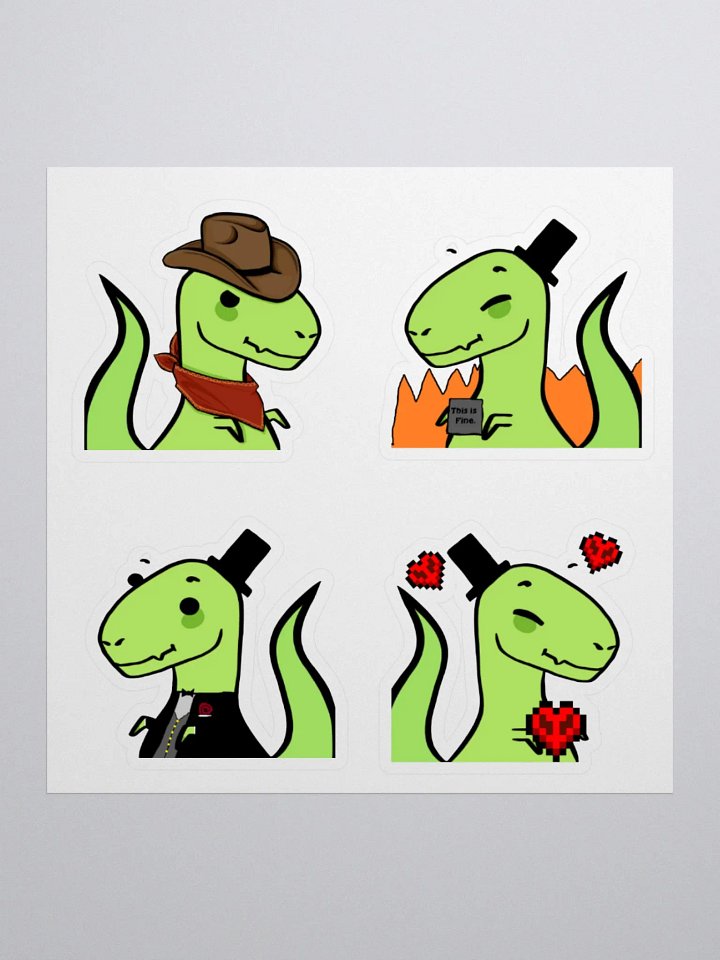 Rexirillion Emote Sticker Pack product image (1)