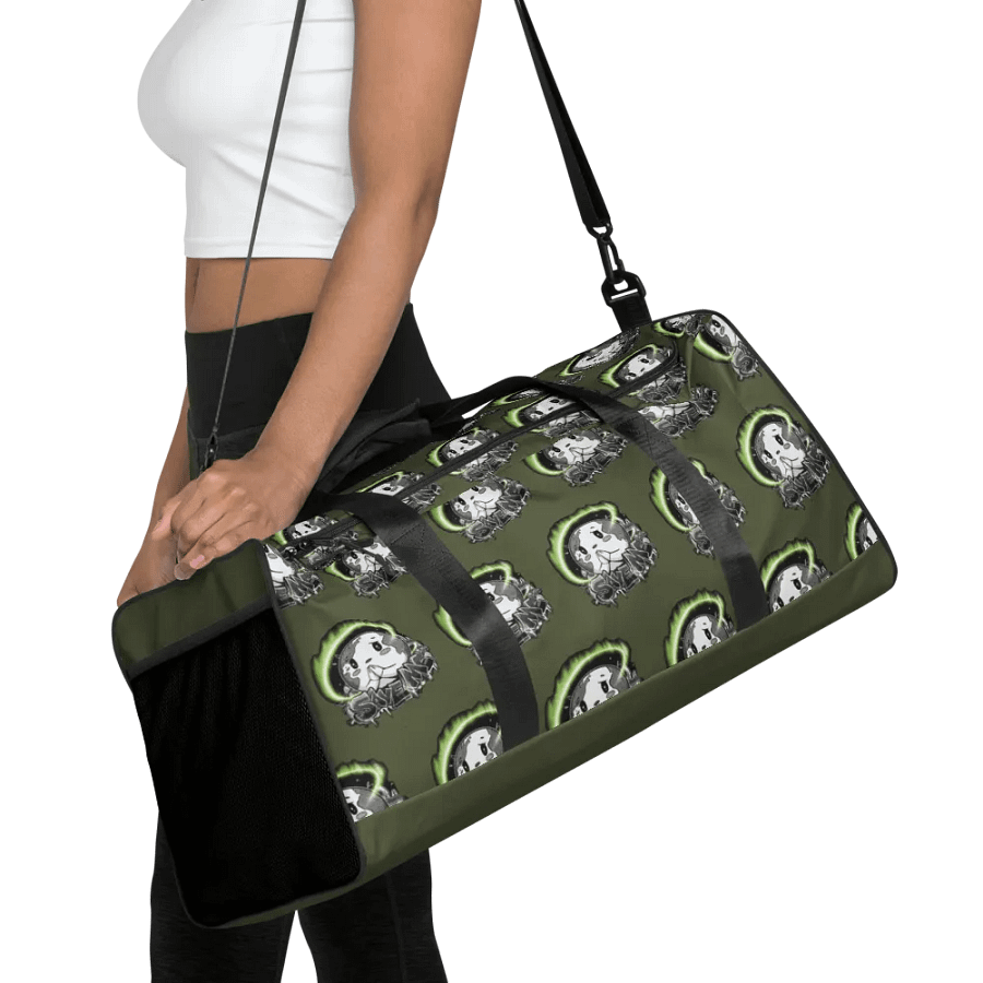 Save Me: A Plea from Planet Earth Saratoga Duffle Bag 🌍 product image (6)