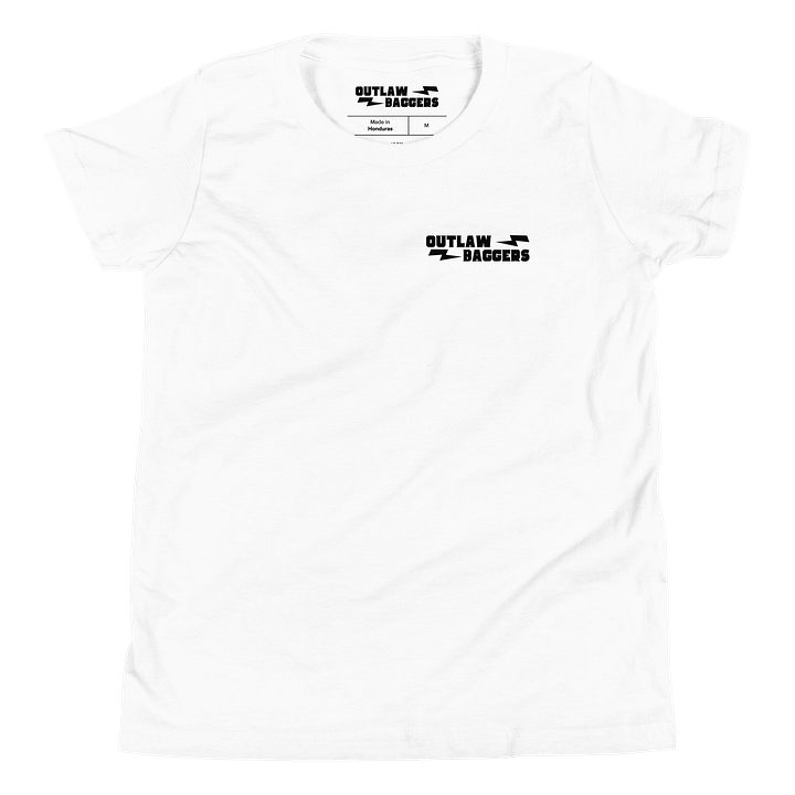 Outlaw Baggers Look Twice, Save A Life Kids Tee product image (2)