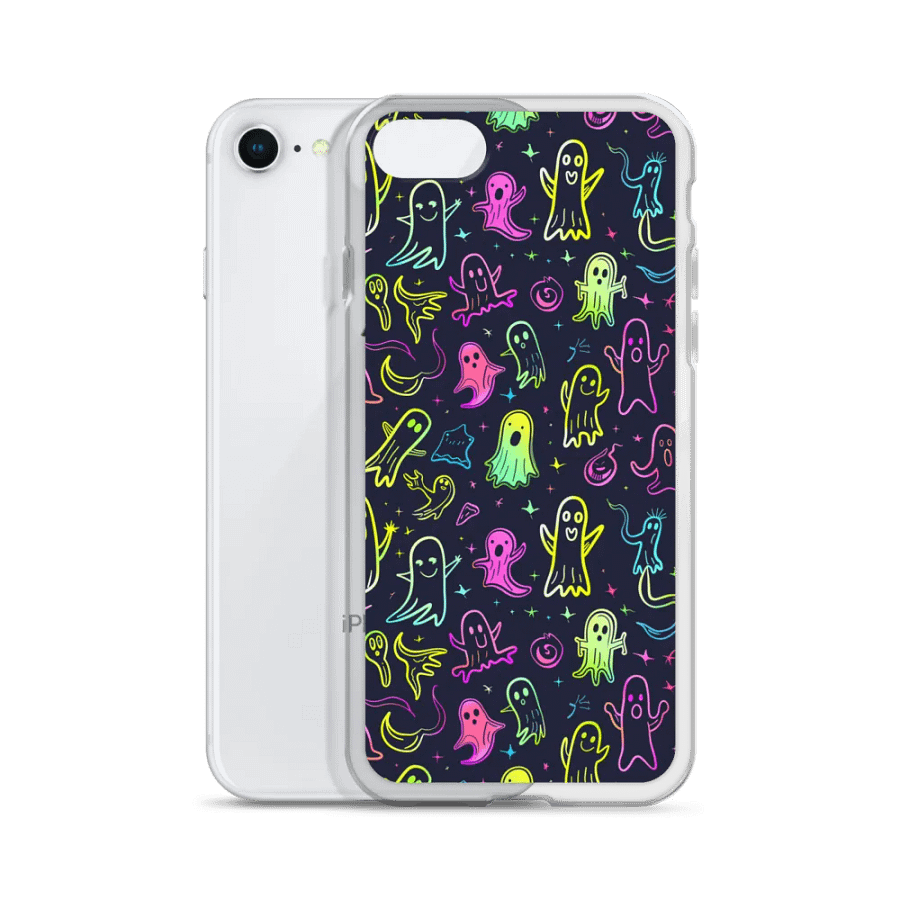 Funny Neon Ghost Case For Iphone product image (2)