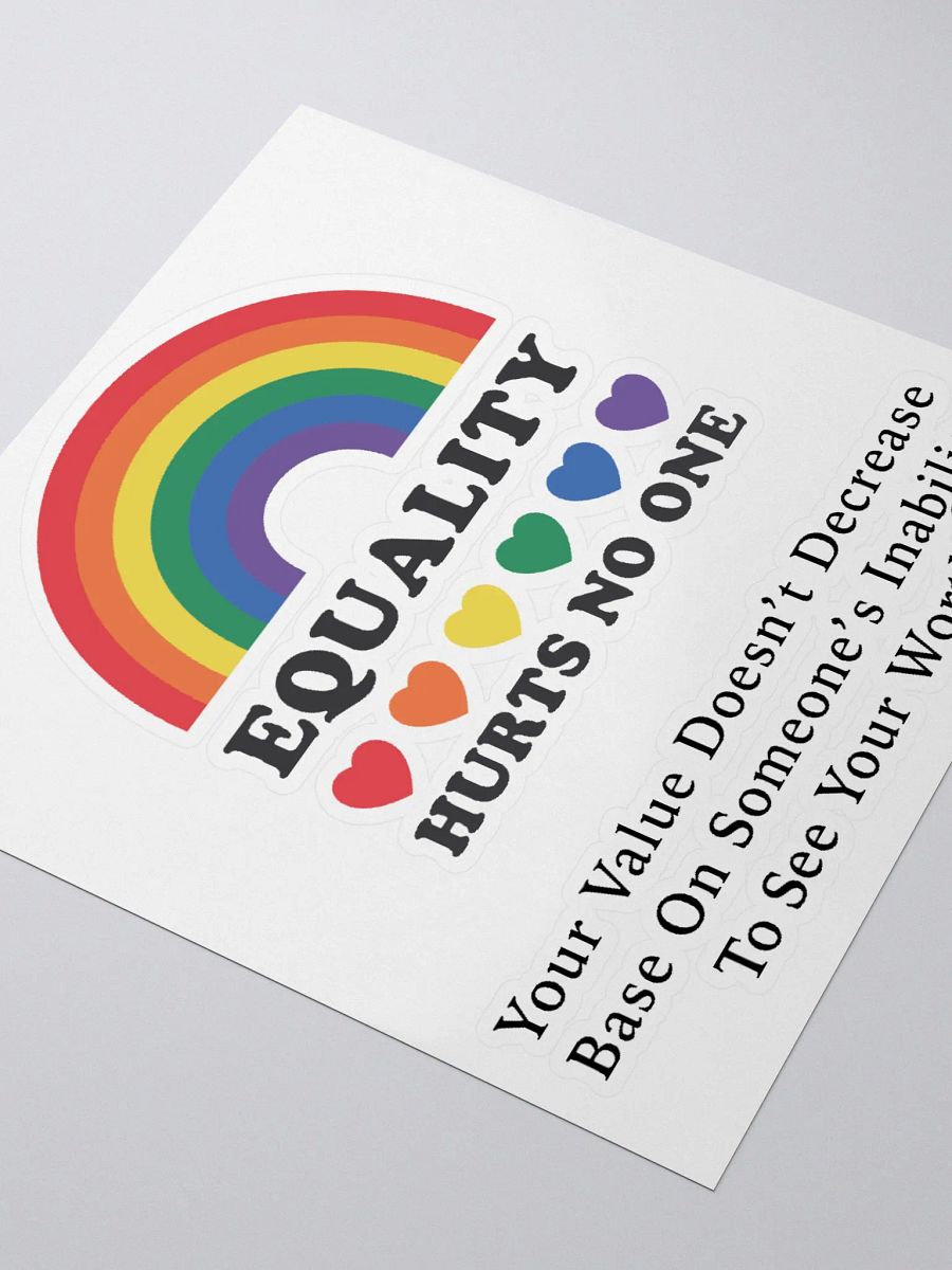 Equality Sticker product image (3)