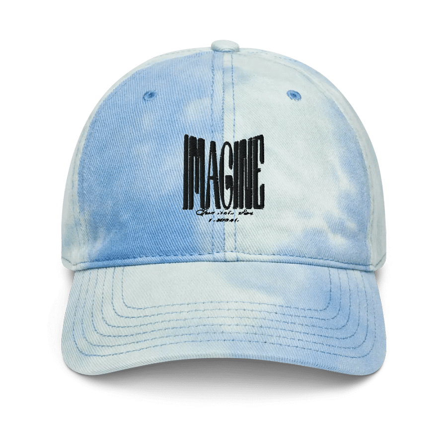 Psychedelic Vibes Tie-Dye Dad Hat product image (13)