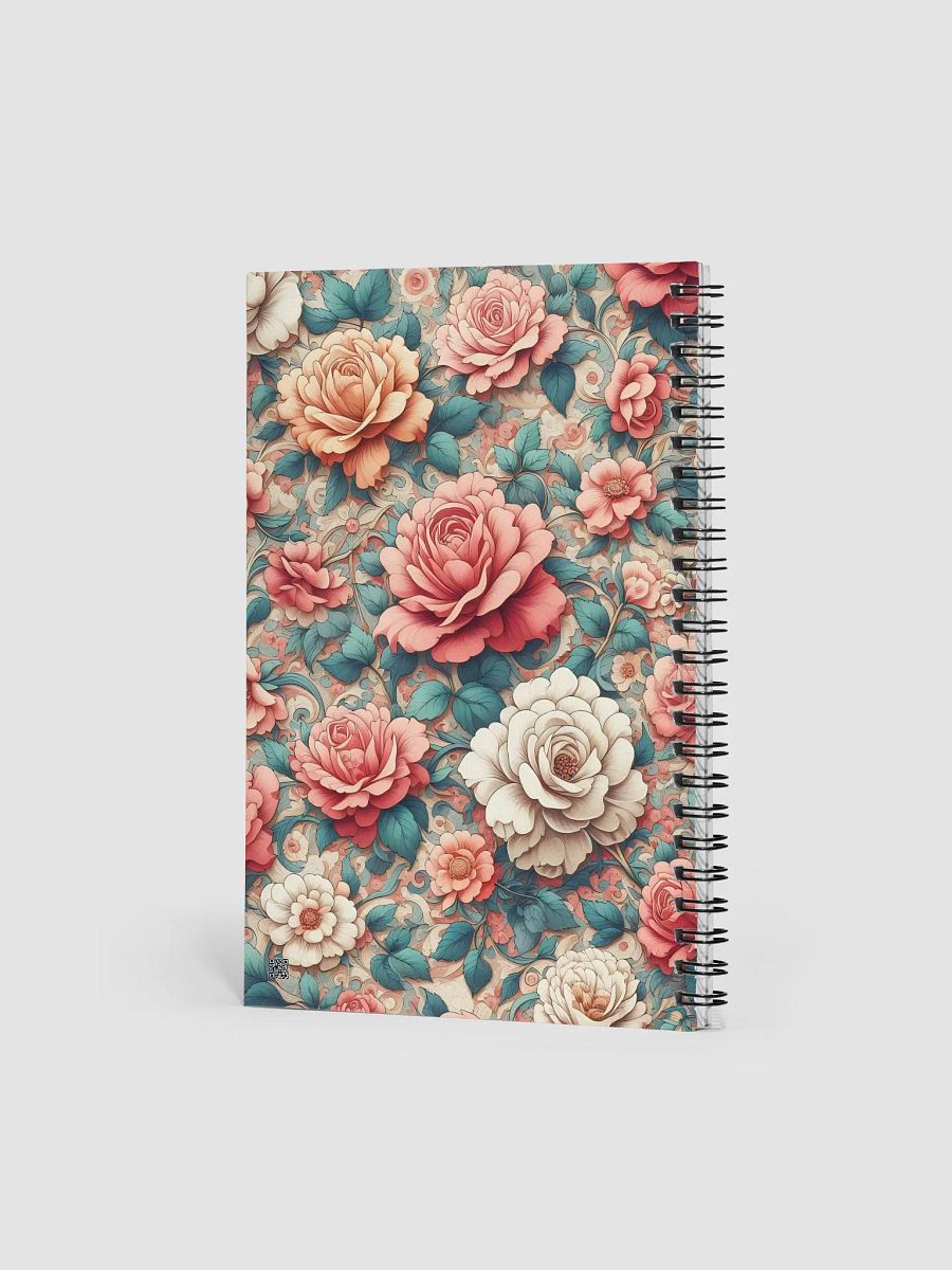Royal Floral Spiral Notebook product image (2)