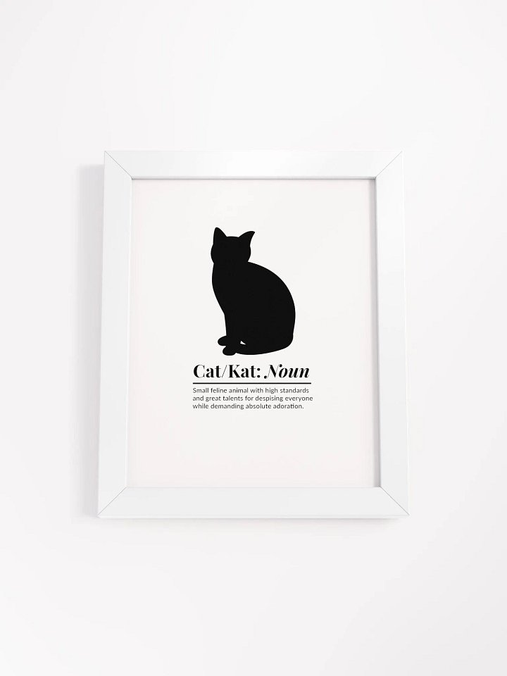 Ayous Wood Framed Matte Poster product image (4)